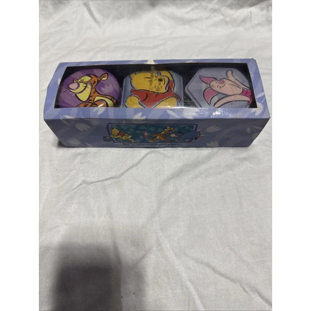 Vintage Winnie The‎ Pooh Candle Tin Set